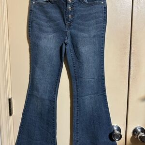 Jessica Simpson Dark Blue Flare Jeans